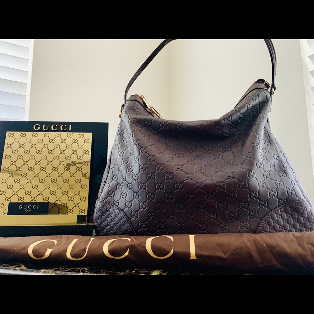 Gucci Bree Guccissima shoulder bag